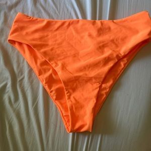 Orange swim suits